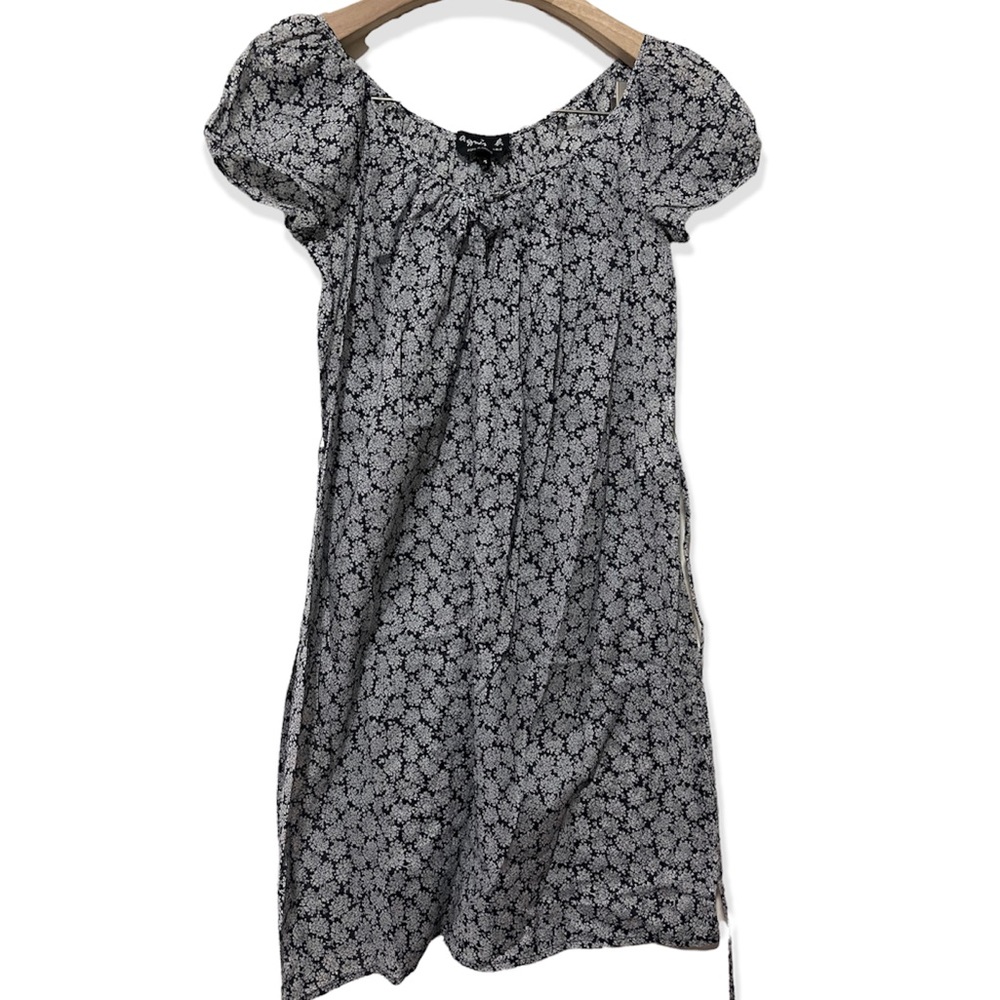 Agnes B. Short Sleeve Cotton Dress